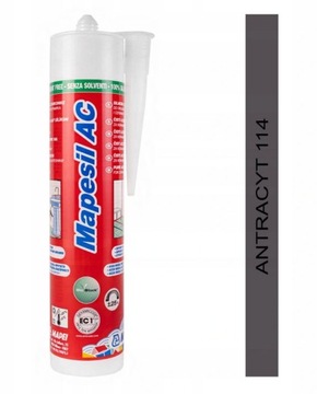 Silikon MAPEI Mapesil AC - 114 antracyt