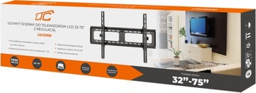 Настенное крепление для ЖК-дисплея 32–75 дюймов, 55 кг с регулировкой Vesa 700 x 450