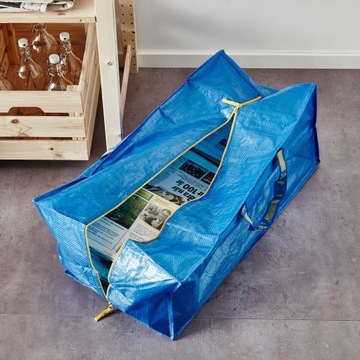 IKEA FRAKTA TORBA NA ZAKUPY PRANIE BASEN 76L