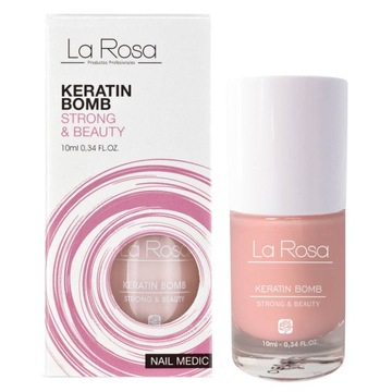 Кератиновый кондиционер для ногтей La Rosa Keratin Bomb