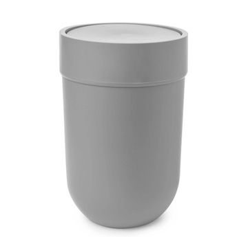 KOSZ NA ŚMIECI Touch 6L SZARY z pokrywą matowy