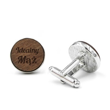 Запонки с гравировкой идеального мужа