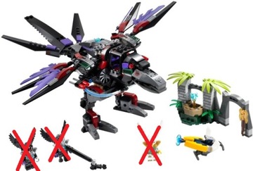 LEGO Chima 70012 Kruk Razara bez figurek