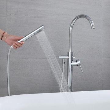 REIHE IDEA - ОТДЕЛЬНО СТОЯЩАЯ ВАННА 170x80 акрил + СИФОН + STANDING FATTER