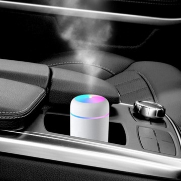 Увлажнитель воздуха, ультразвуковой диффузор, ароматерапия, светодиодная лампа USB