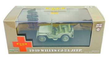 GREENLIGHT M.A.S.H ДЖИП WILLYS CJ-2A 1949 года 1:43