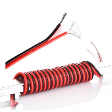 КАБЕЛЬ СИЛЬНЫЙ КАБЕЛЬ 2PIN 2х0,5мм 1м