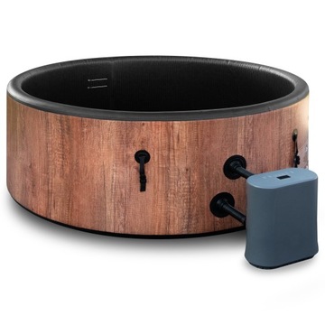 НАДУВНОЙ САДОВЫЙ СПА-БАССЕЙН С ГИДРОМАССАЖНЫМ САДОМ НА 6 ЧЕЛОВЕК, 2024 ДУБ КАТУШКА