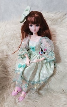 ZJAWISKOWA DUŻA RUCHOMA LALKA BJD KSIĘŻNICZKA 60cm PUDEŁKO