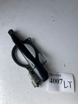 KLIKA DVEŘE LEVÝ ZADNÍ PEUGEOT 4007 X42 ČERNÁ