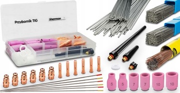 Аксессуары TIG AC DC для сварщика алюминиевого электрода