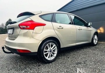 Ford Focus III Sedan Facelifting 1.0 EcoBoost 100KM 2015 Ford Focus Bezwypadkowy, Oryginalny przebieg, FV23,LeasingKredytowanie, gw, zdjęcie 8