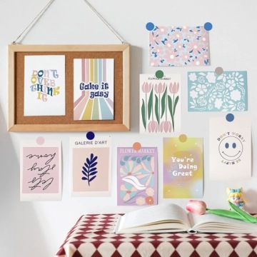 Украшение на стену винтажная наклейка Boho Set