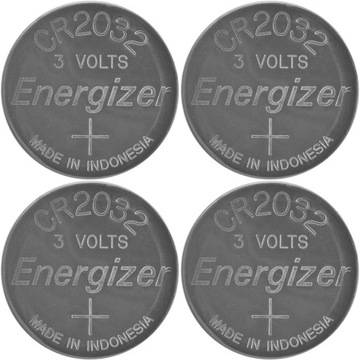 4x Bateria ENERGIZER CR2032 Ultimate Lithium 3V