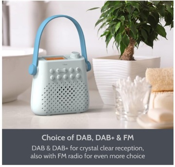 Przenośne radio DAB, radio DAB Plus/DAB, radio FM
