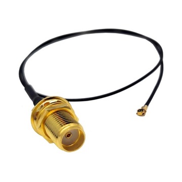 Adapter antenowy U.FL (IPEX) - SMA 20 cm