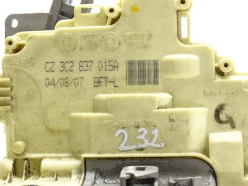 ЗАМОК ДВЕРИ ЛЕВЫЙ ПЕРЕДНИЙ VW PASSAT B7 3C2837015A