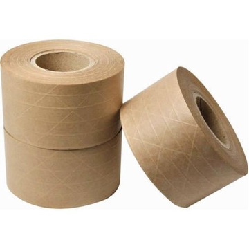 TAŚMA PAPIEROWA KRAFT ZBROJONA NA MOKRO 50/50M (11642)