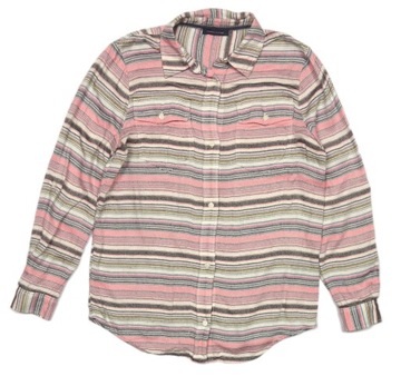 TOMMY HILFIGER Damska Kolorowa Koszula Flanelowa r. M 38 / L 40