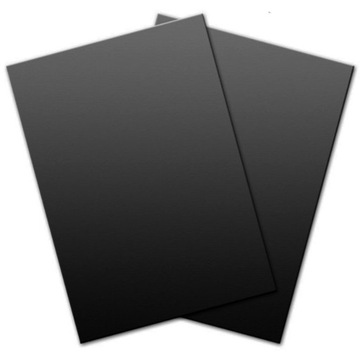 FOLIA MAGNETYCZNA CZARNA, ARKUSZ A4, GRUBOŚĆ 2 mm - HUNTER