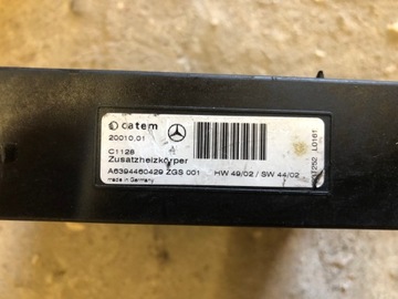 RADIÁTOR ELEKTRICKÁ MERCEDES VITO A6394460429