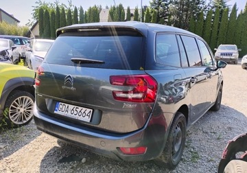 Citroen Grand C4 Picasso II Grand Picasso 2.0 BlueHDi 150KM 2016 Citroen C4 Grand Picasso 122016r. 2.0 HDI AUTOMAT. Uszkodzony lewy przod., zdjęcie 3