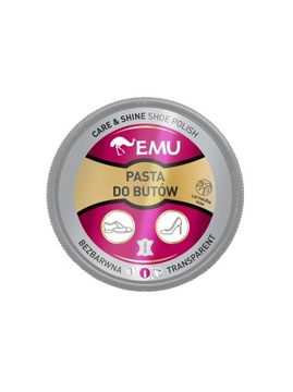 EMU Pasta do butów bezbarwna 50ml