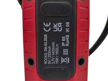 Лампа для мастерской flex 1500 LUM, 4400 MAH