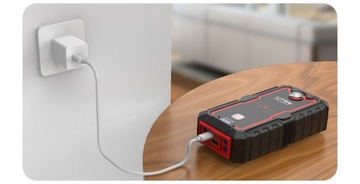 ПУСКОВОЕ УСТРОЙСТВО ДЛЯ АВТОМОБИЛЯ 2000A JUMP STARTER POWERBANK