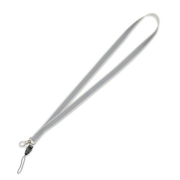 Серый светоотражающий ремешок