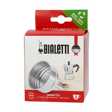 Bialetti - Lejek do aluminiowych kawiarek 2tz Moka