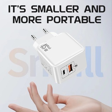 Ładowarka USB C 45 W GaN typu C Szybkie ładowanie dla iPhone'a 15 14 Pro Max Samsung