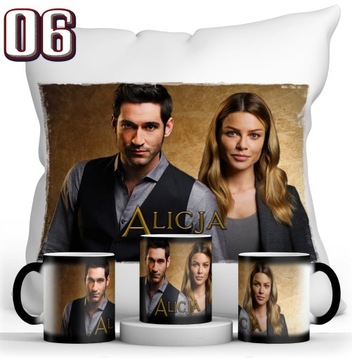 ZESTAW LUCYFER MAGICZNY KUBEK + PODUSZKA + IMIE