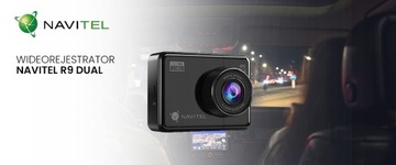 Navitel R9 Двойной видеорегистратор Автомобильная камера + камера заднего вида GPS WiFi