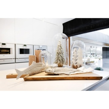 СТЕКЛЯННАЯ ЛАМПА НА БЕТОННОМ ОСНОВАНИИ - Ø24 x 46,5 см