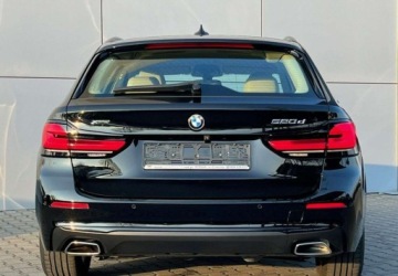 BMW Seria 5 G30-G31 Touring Facelifting 2.0 520d 190KM 2022 BMW Seria 5 xDrive Jasna Skora Virtual Led Navi Kamera FV23, zdjęcie 9