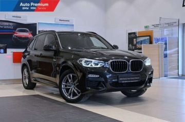 BMW X3 G01 SUV 2.0 20d 190KM 2018 BMW X3 xDrive20dAdaptacyjne reflektory LEDFotele SportoweModel M Sport