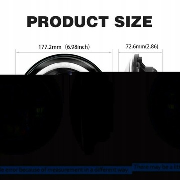 7-ДЮЙМОВАЯ ФАРА СВЕТОДИОДНАЯ ПЕРЕДНЯЯ ФАРА МОТОЦИКЛА 150 Вт