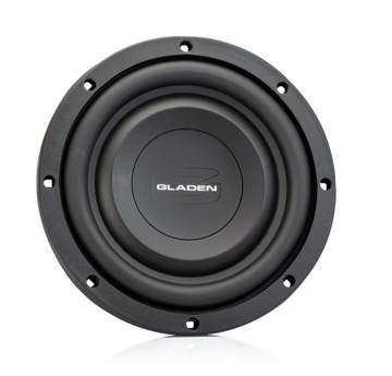 Сабвуфер GLADEN RS-X 08 SLIM — среднеквадратическая мощность 225 Вт, 4 Ом, 8 дюймов, 20 см. УСТАНОВКА С ПОКРЫТИЕМ!