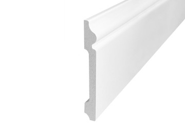 LISTWA PRZYPODŁOGOWA POLISTYREN PCV uhd (nie mdf) 15x120mm dł. 200cm biała