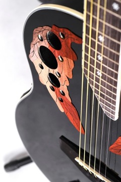 Электронная акустическая гитара Harley Benton HBO-850BK