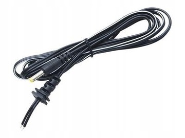 Wtyk DC 1/3,3/5mm z przewodem 1,2m