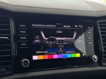 Skoda Kodiaq I SUV Facelifting 1.5 TSI 150KM 2022 Skoda Kodiaq Sportline Ambiente Kamera cofania CarPlayAndroid Auto FV23, zdjęcie 32