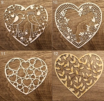 Коробочка для обручальных колец с разнообразным декором