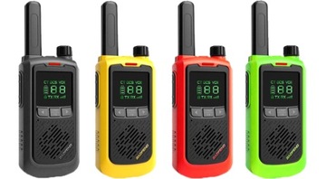 2 рации Baofeng BF-T17 + FM USB + ремешок, адаптер питания