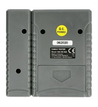 Тестер-измеритель кабелей RJ-11, RJ-12, RJ-45, RB-468