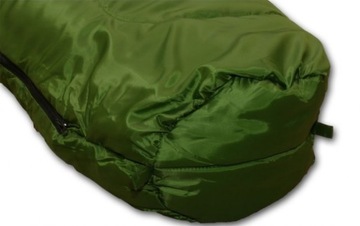 НЕПАЛЬСКИЙ СПАЛЬНЫЙ МЕШОК ТЕМНО-ЗЕЛЕНЫЙ 210x80x50CM ENERO CAMP