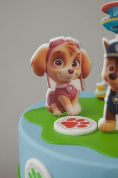 ZESTAW do dekoracji na tort PSI PATROL 2D 13 el. figurki opłatek ozdoba