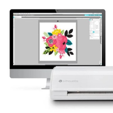 Режущий плоттер Silhouette Cameo 5 - БЕЛЫЙ + набор нейтральной маркерной фольги