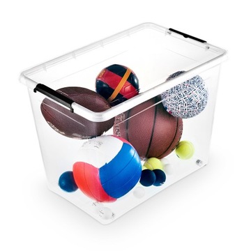 Большой контейнер на колесах емкостью 80 л SimpleStore 1742.